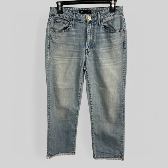 3X1 NYC light wash straight cropped Holden denim ladies size 27 retro - Picture 1 of 9